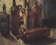 Vincent Van Gogh Still Life with Three Beer Mugs (nn04) oil painting artist